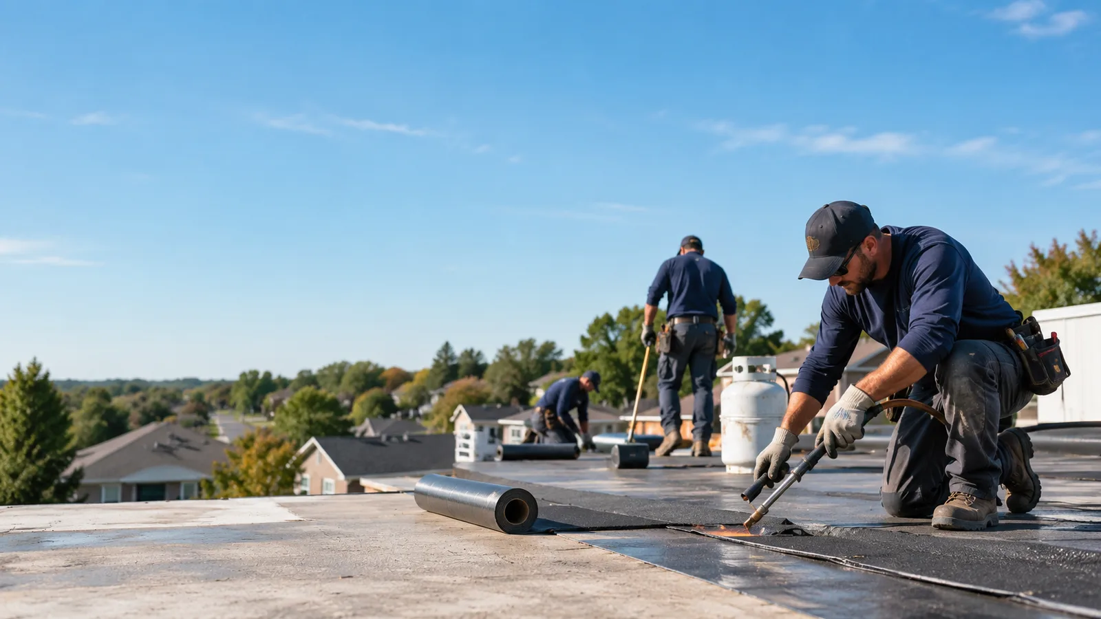 Flat Roof Leak Repair providers in Wales, ND